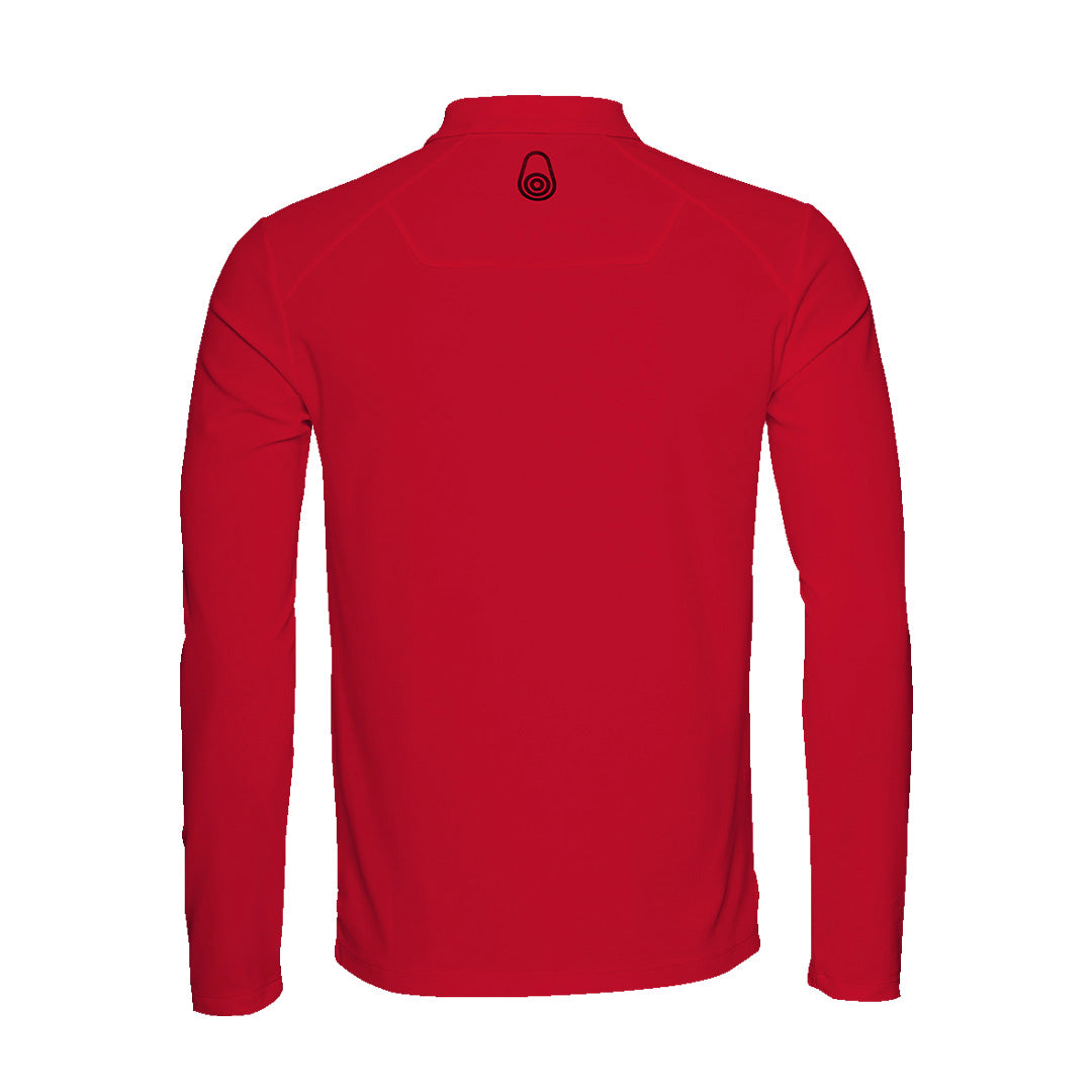 SGSC Bow Tech Polo LS - Bright Red