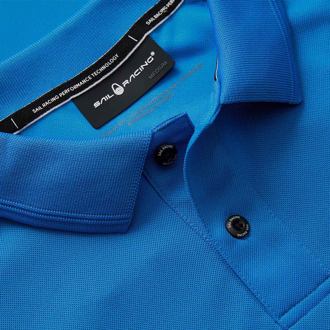 SGSC Spray Technical Polo - Bright Blue