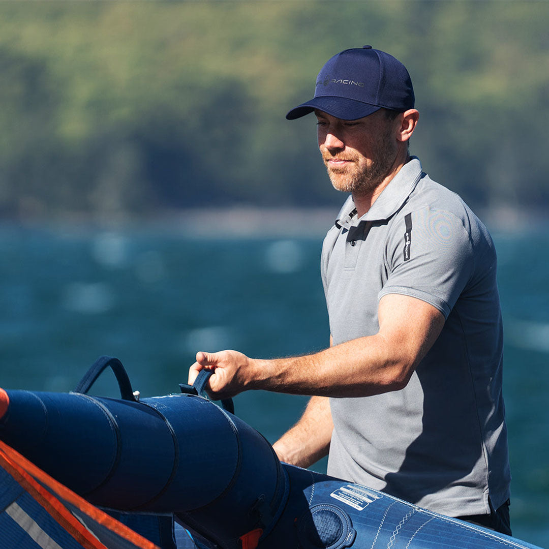 MYC Spray Technical Polo - Dim Grey