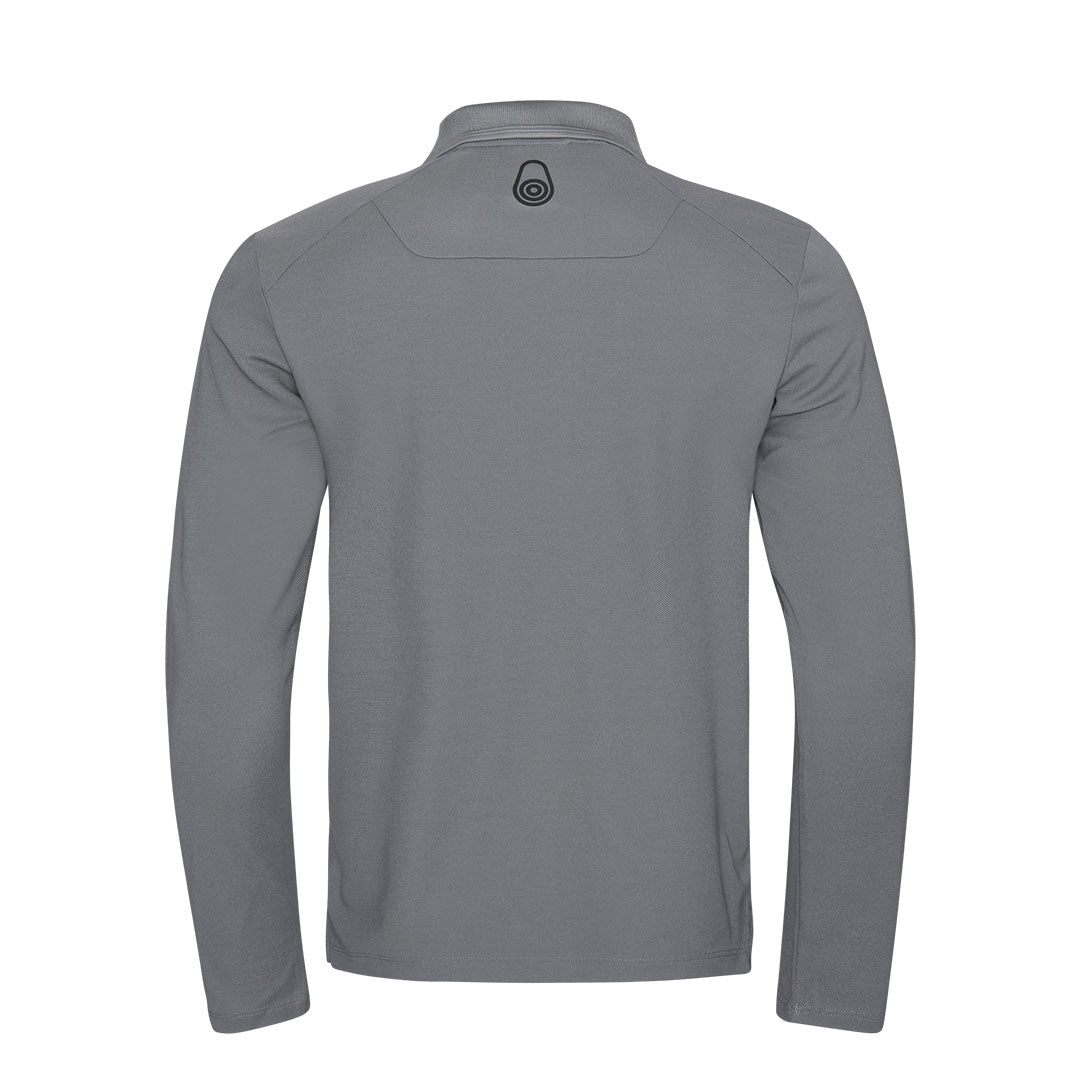 MYC Spray Technical LS Polo - Dim Grey