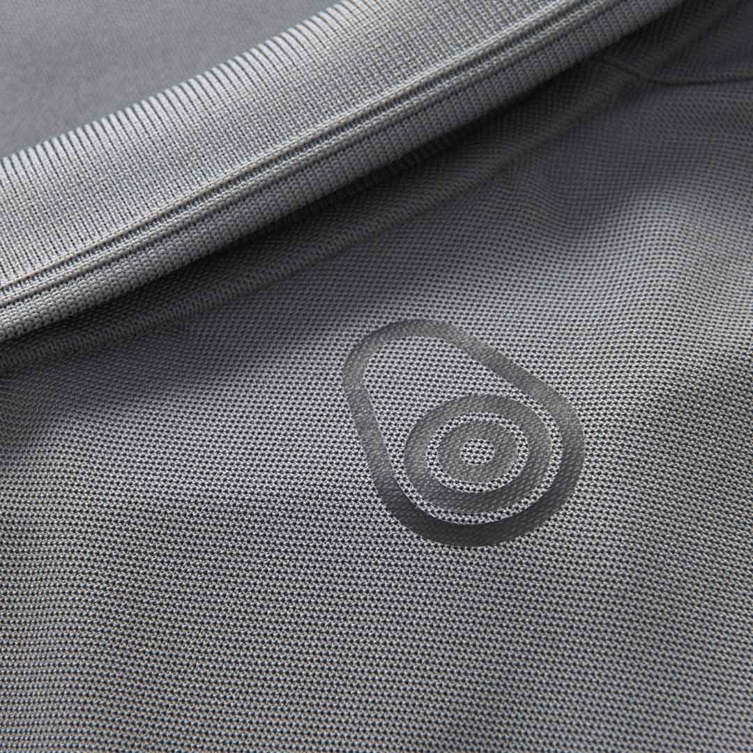 MYC Spray Technical LS Polo - Dim Grey