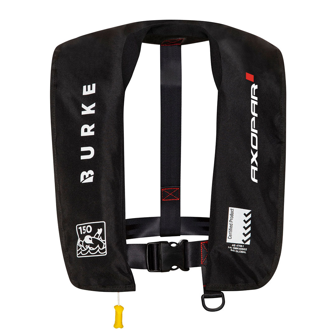 Axopar Burke Standard Inflatable PFD - Black