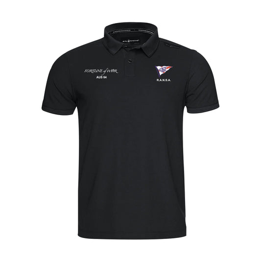 Fortune of War Tech Polo - Black
