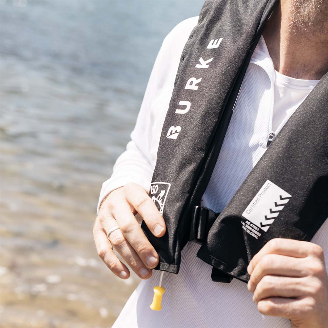 Axopar Burke Standard Inflatable PFD - Black