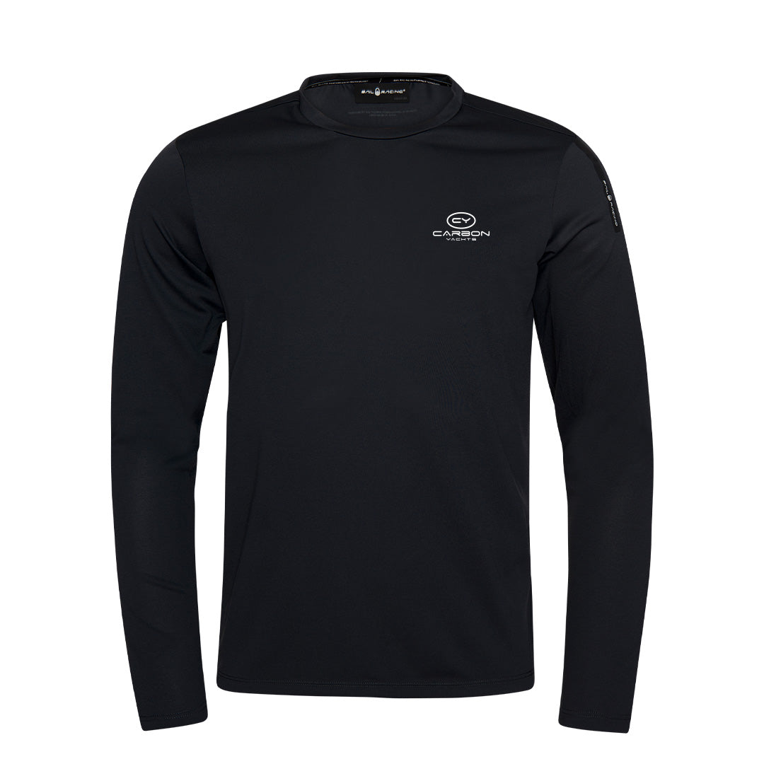 Carbon Yachts Spray Technical LS Tee - Carbon