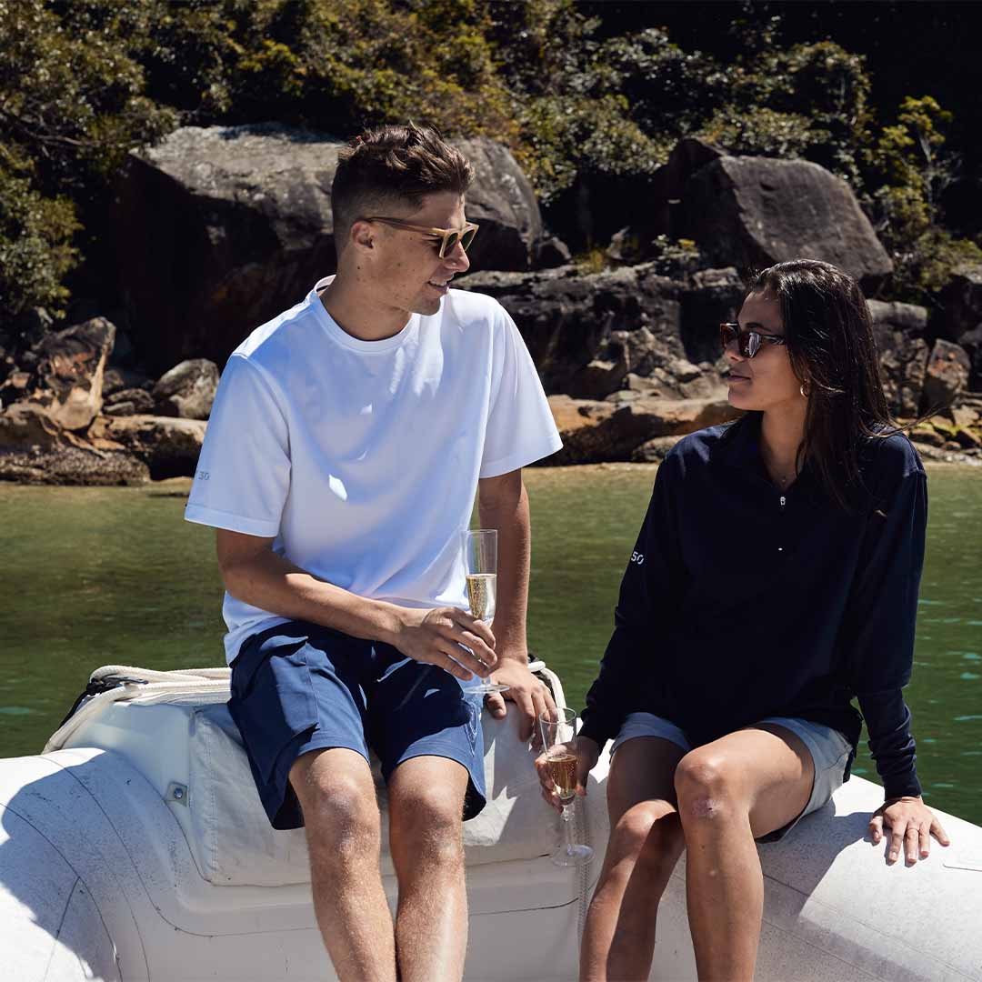 Crew Tech Tee - White