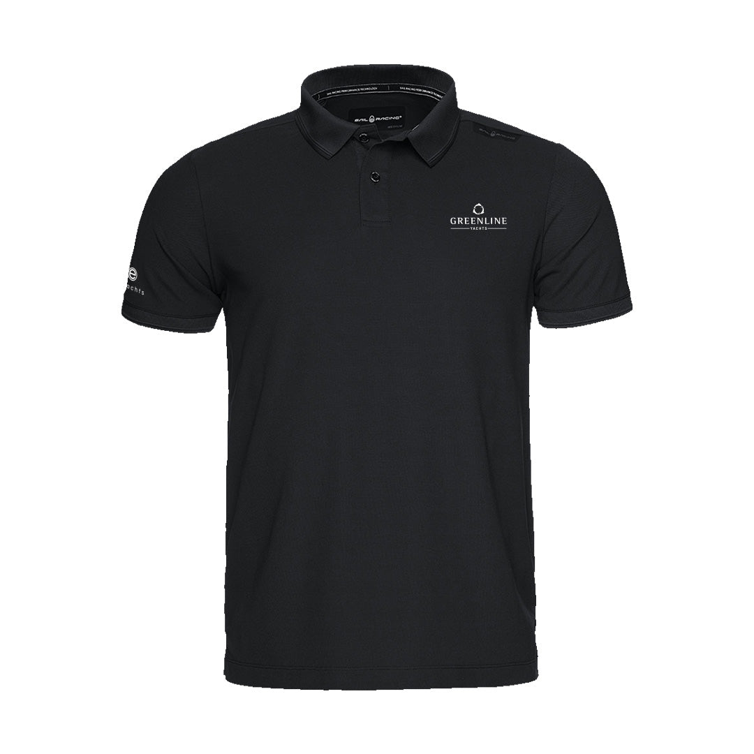 Greenline Bow Tech Polo - Carbon
