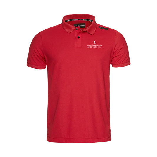 HIRW25 Tech Polo - Bright Red