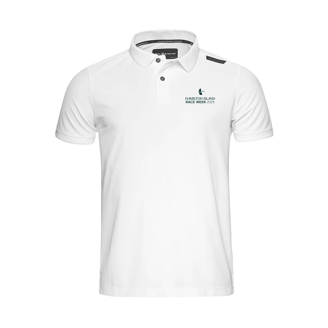 HIRW25 Tech Polo - White