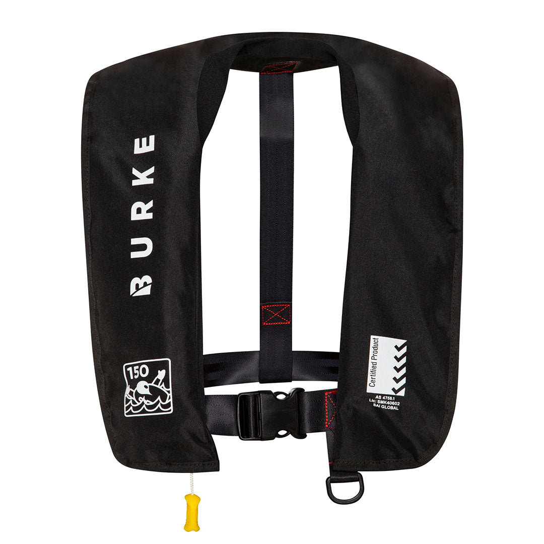 Burke Standard Inflatable PFD - Black