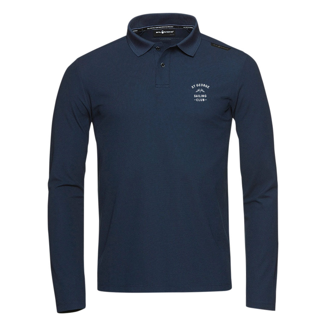 SGSC Bow Tech Polo LS - Navy