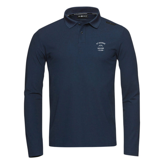 SGSC Bow Tech Polo LS - Navy