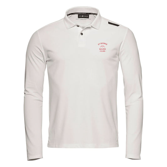 SGSC Bow Tech Polo LS - White