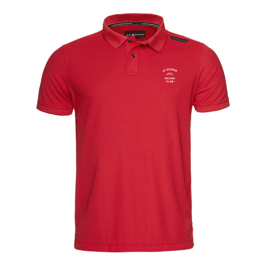 SGSC Bow Tech Polo - Bright Red