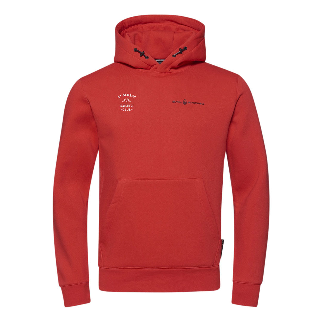 SGSC Bowman Logo Hood - Bright Red