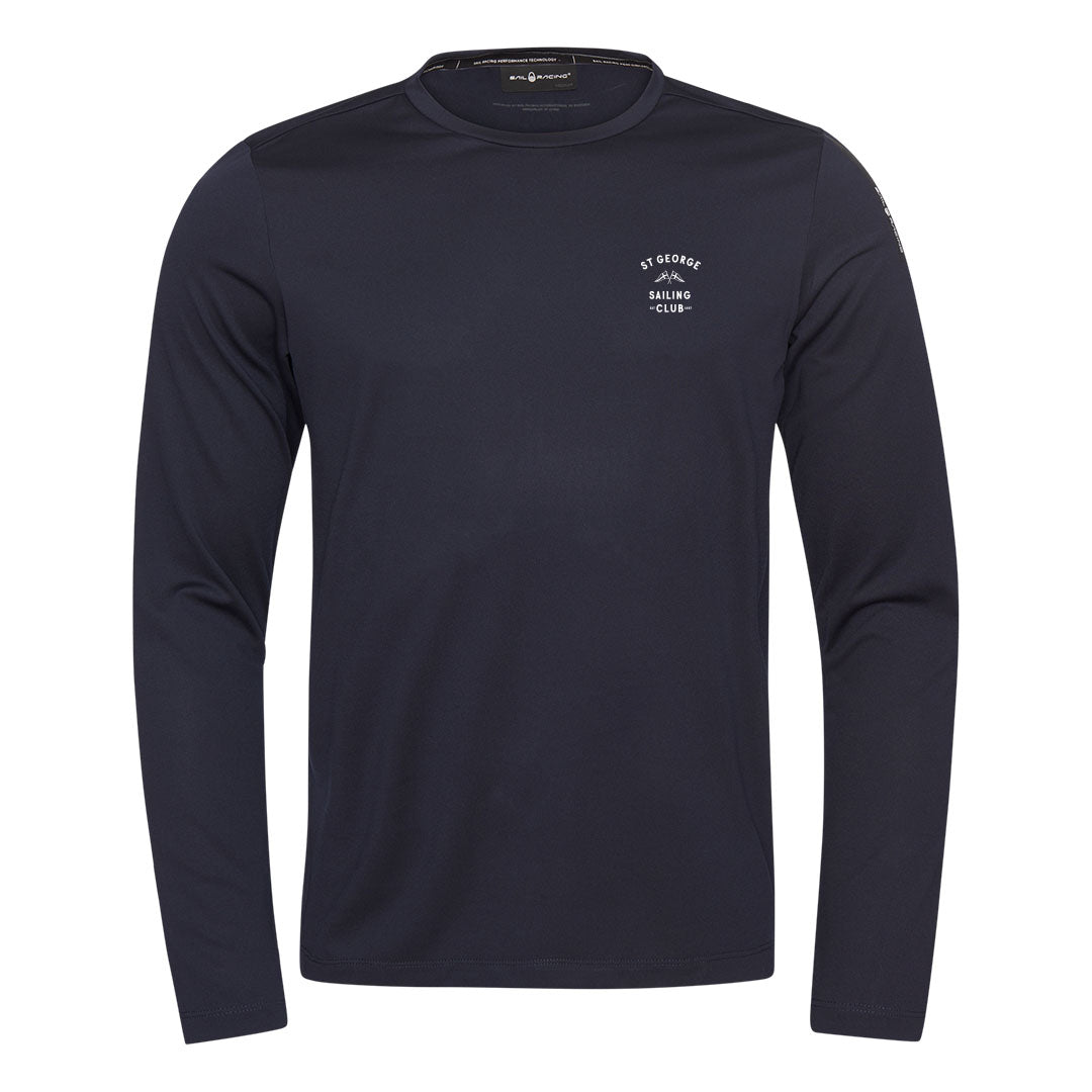 SGSC Spray Technical LS Tee - Navy