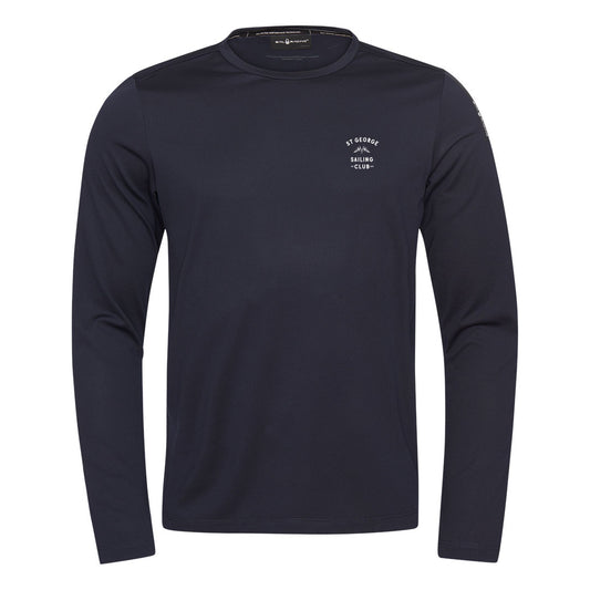 SGSC Spray Technical LS Tee - Navy