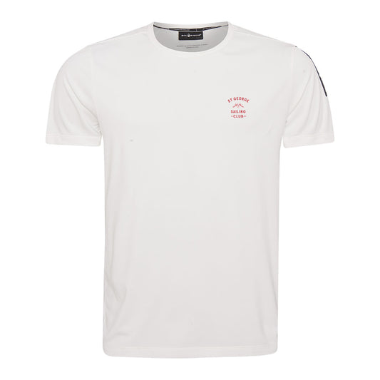 SGSC Spray Technical Tee - White