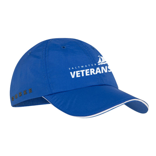 Saltwater Veterans Quick Dry Cap - Blue