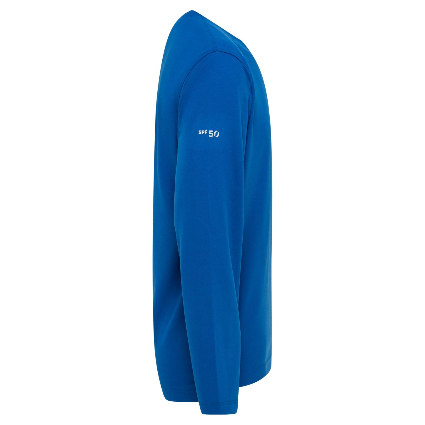 Saltwater Veterans Crew Tech Tee LS - Blue