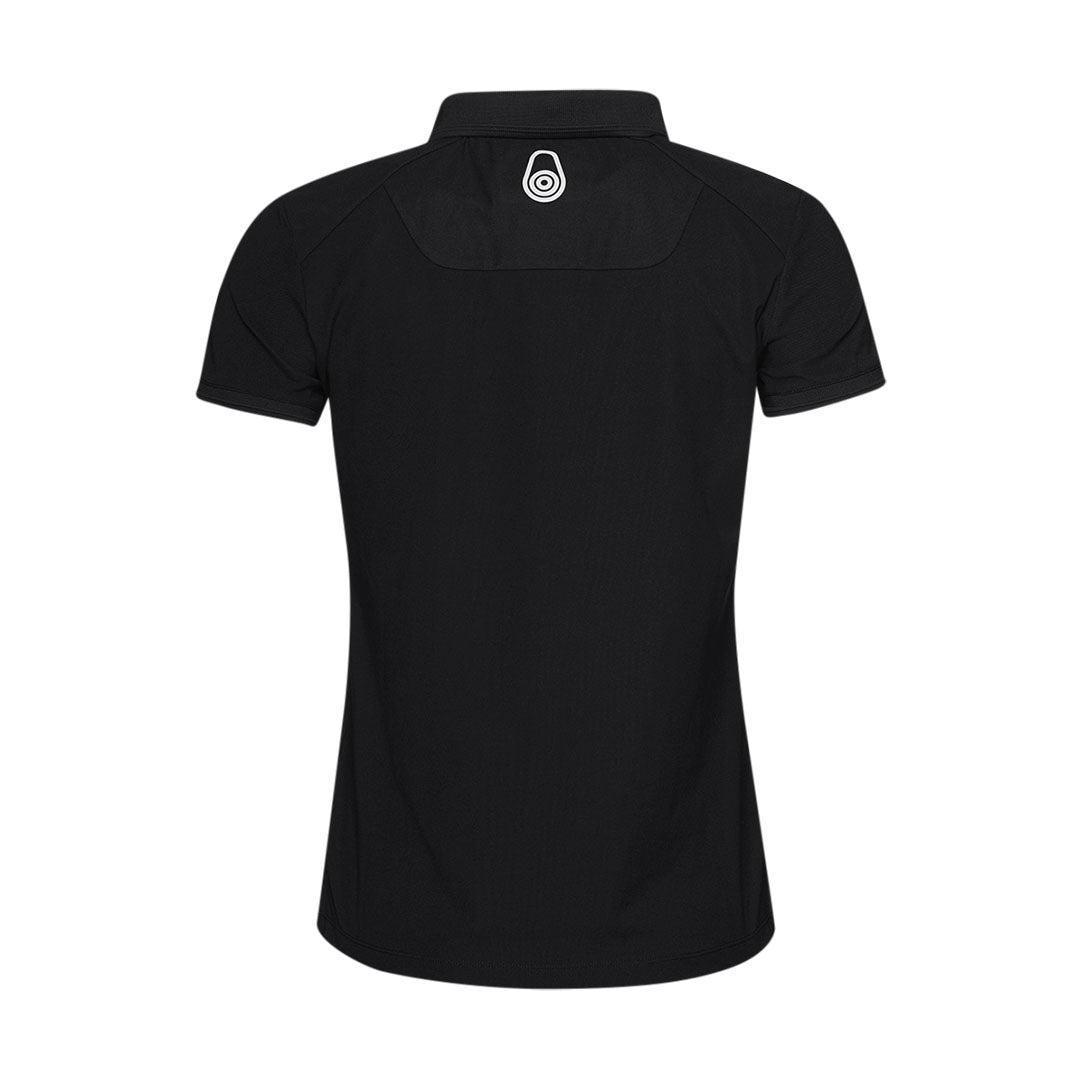 Greenline Womens Bow Tech Polo - Carbon