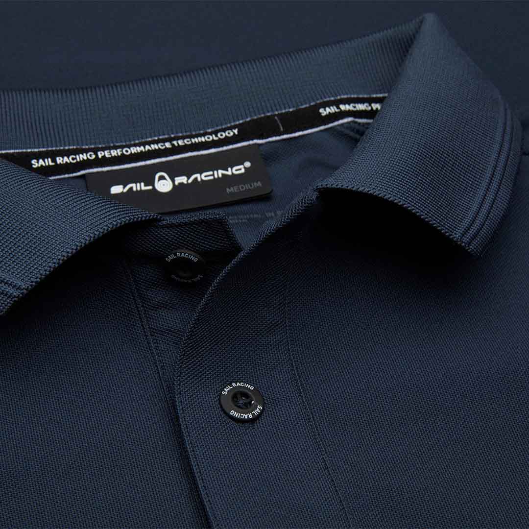 MYC Bow Tech Polo Long Sleeve - Navy