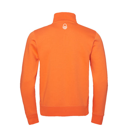 Za Ocean Racing Bowman Logo T-Neck - Orange Spring