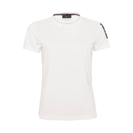 Womens Spray Technical Tee - White