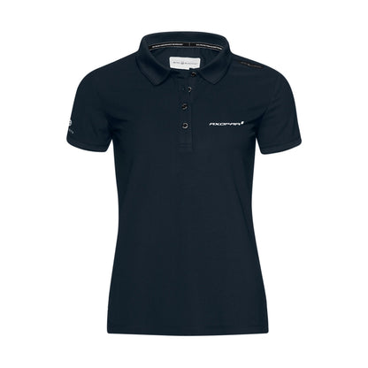 Axopar Womens Bow Tech Polo - Navy