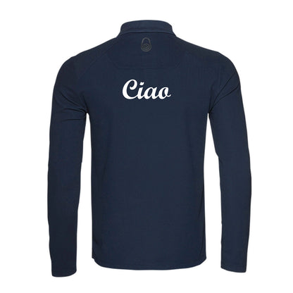 Ciao Bella Bow Tech Polo Long Sleeve