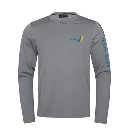 MYC Junior Squad Technical LS Tee - Dim Grey