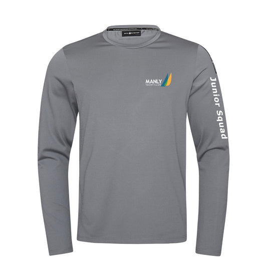 MYC Junior Squad Technical LS Tee - Dim Grey