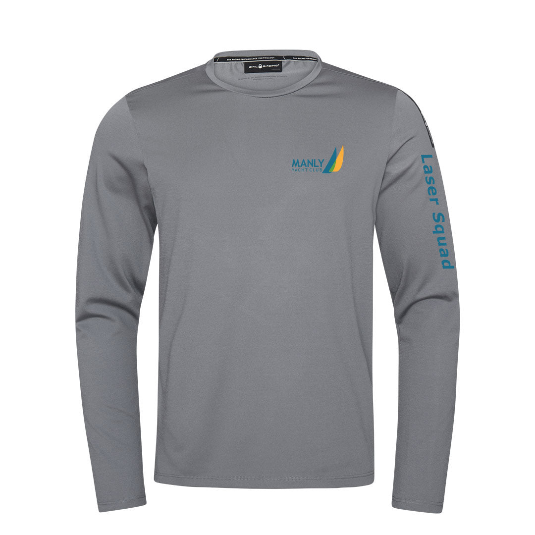 MYC Laser Squad Technical LS Tee - Dim Grey