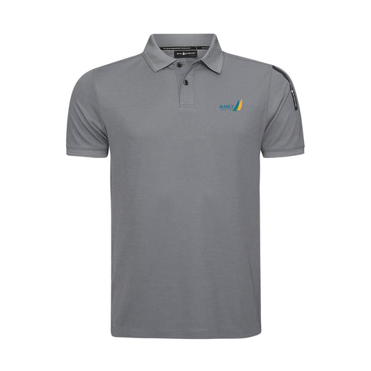 MYC Spray Technical Polo - Dim Grey