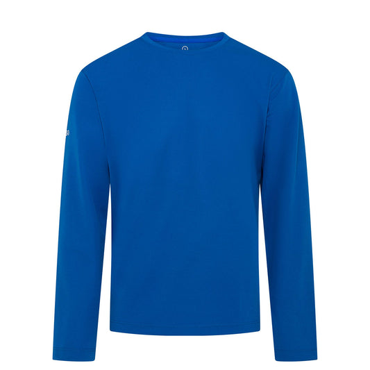 Crew Tech Tee LS - Blue