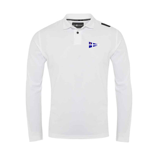 RSYS Tech Polo Long Sleeve - White