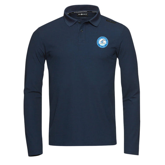 CYC Bow Tech Polo Long Sleeve - Navy