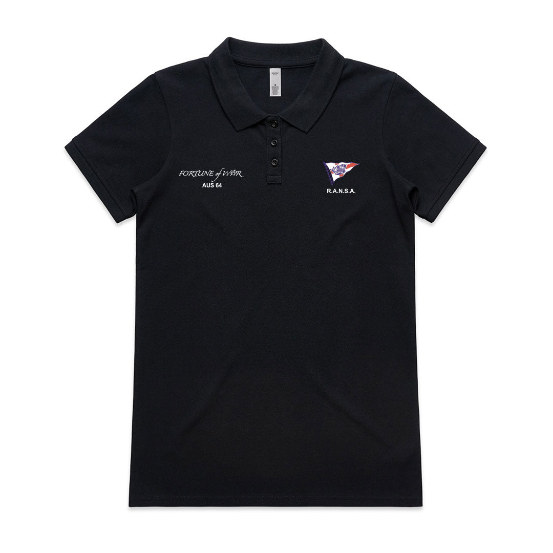 Fortune of War Ladies Cotton Polo